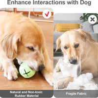 HKM-5397693 Durable Bone-Shaped Chew Toy for Aggressive Chewers – Natural Rubber Dog Dental Care & Puzzle Treat Dispenser