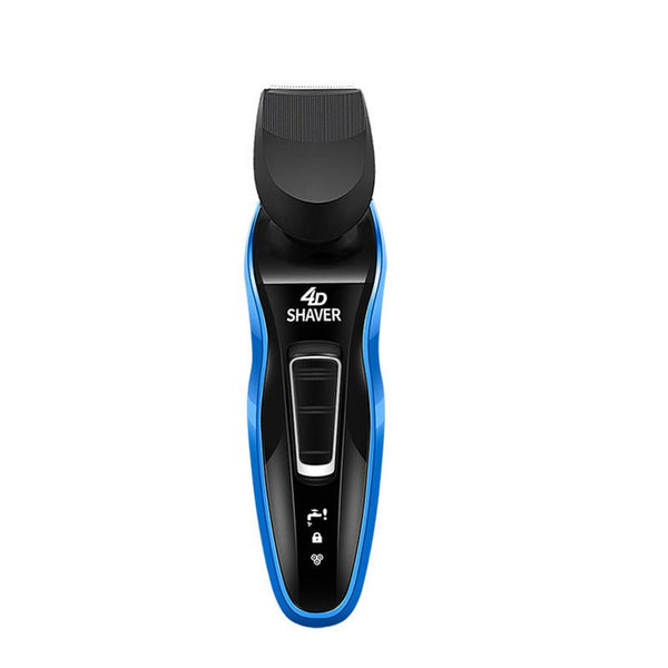 HKM-539795 4D Electric Rotary Shaver with Rechargeable Power and Body Wash Cleaning