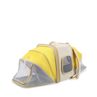 HKM-5398461 Expandable Portable Cat Backpack for Outdoor Camping, Fits Cats Up to 9 kg, Medium Hard Nylon Materials