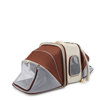 HKM-5398461 Expandable Portable Cat Backpack for Outdoor Camping, Fits Cats Up to 9 kg, Medium Hard Nylon Materials