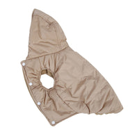 HKM-5400637 Warm Cotton Dog Clothes for Autumn and Winter - Casual Style in Black and Khaki, Multiple Sizes Available