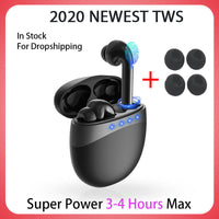 HKM-540243 Wireless Bluetooth Headset with Battery Display, Voice Control, and Multi-Point Connection - Stereo Ear Hanging Design