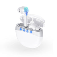 HKM-540243 Wireless Bluetooth Headset with Battery Display, Voice Control, and Multi-Point Connection - Stereo Ear Hanging Design