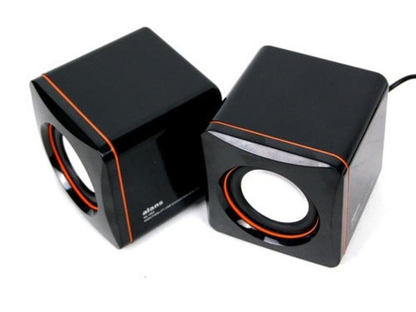 HKM-540371 Compact Model 700B Square Computer Speakers for Enhanced Audio Experience