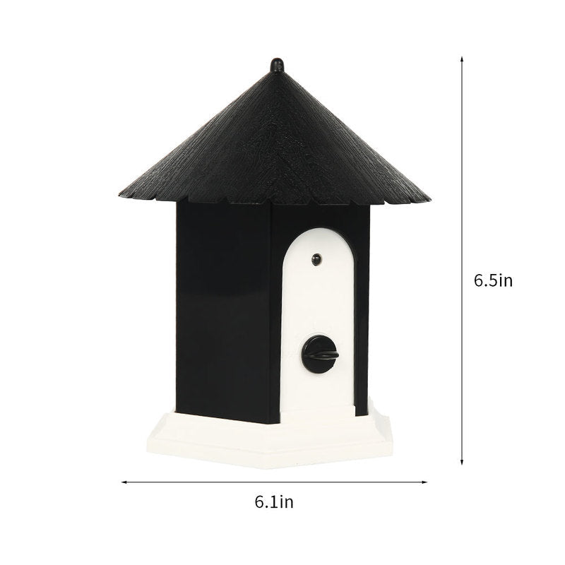 HKM-5405245 Ultrasonic Bark Control Device for Outdoor Use - Waterproof and Durable, 3 Sensitivity Levels