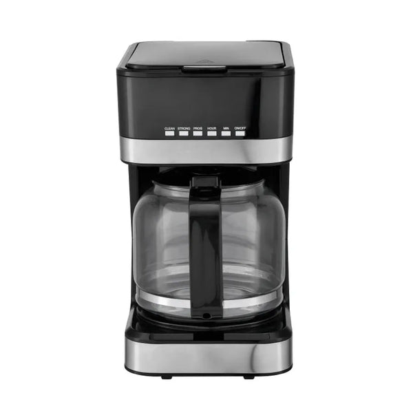 HKM-540627 Digital Stainless Steel Filter Drip Coffee Maker with LCD Display