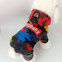 HKM-5406397 Winter-Ready Thick Cotton Padded Dog Overall for All Breeds