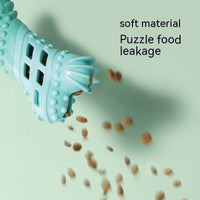 HKM-5406781 Dog Toy for Teeth Cleaning and Food Dispensing - Floating TPR Sticks, Crescent, Ball, and Bone