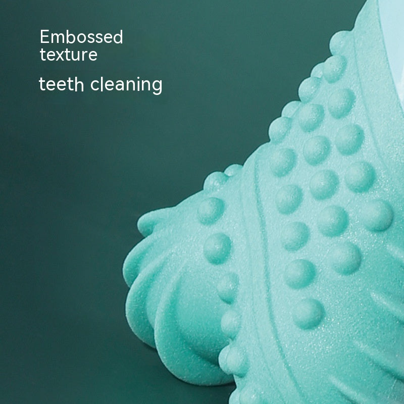 HKM-5406781 Dog Toy for Teeth Cleaning and Food Dispensing - Floating TPR Sticks, Crescent, Ball, and Bone