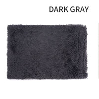 HKM-5409213 Ultra Soft Washable Dog Bed with Non-Slip Bottom and Matching Cover - Fluffy Mat for Small to Large Dogs