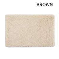 HKM-5409213 Ultra Soft Washable Dog Bed with Non-Slip Bottom and Matching Cover - Fluffy Mat for Small to Large Dogs