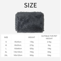 HKM-5409213 Ultra Soft Washable Dog Bed with Non-Slip Bottom and Matching Cover - Fluffy Mat for Small to Large Dogs