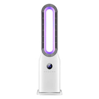 HKM-541075 Bladeless 2000W Electric Fan Heater with Night Light for Home Office Use