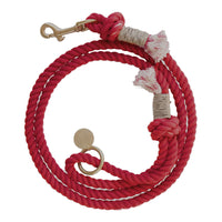 HKM-5411517 Hand Woven Cotton Dog Traction Rope - 12mm Thick, 150cm Long