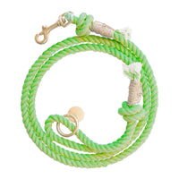 HKM-5411517 Hand Woven Cotton Dog Traction Rope - 12mm Thick, 150cm Long