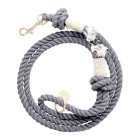 HKM-5411517 Hand Woven Cotton Dog Traction Rope - 12mm Thick, 150cm Long