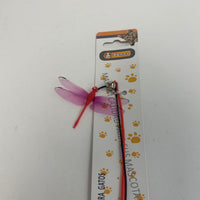 HKM-5412541 Small Dragonfly Cat Teaser Wand for Interactive Play and Exercise