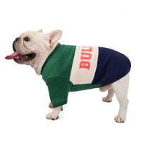 HKM-5412797 Cotton Pet Sweater for Autumn and Winter in Green and Wine Red