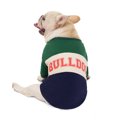 HKM-5412797 Cotton Pet Sweater for Autumn and Winter in Green and Wine Red