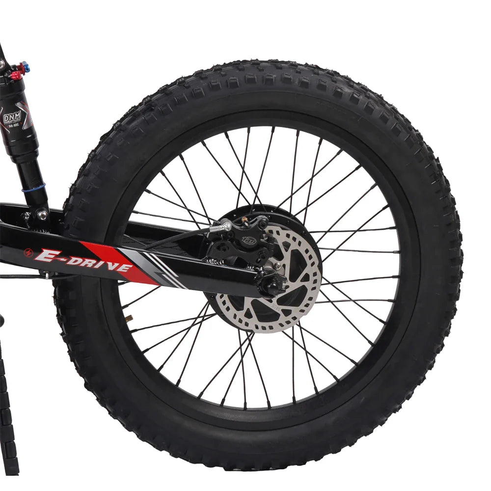 HKM-541459 Electric Balance Bike for Kids - 36V 1200W Motor with Aluminum Frame and Off-Road Tires