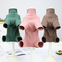 HKM-5415869 Warm and Cozy Winter Teddy Coat for Small Dogs with Adjustable Belly Protector and Reflective Safety Features