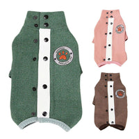 HKM-5415869 Warm and Cozy Winter Teddy Coat for Small Dogs with Adjustable Belly Protector and Reflective Safety Features