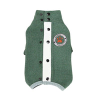 HKM-5415869 Warm and Cozy Winter Teddy Coat for Small Dogs with Adjustable Belly Protector and Reflective Safety Features