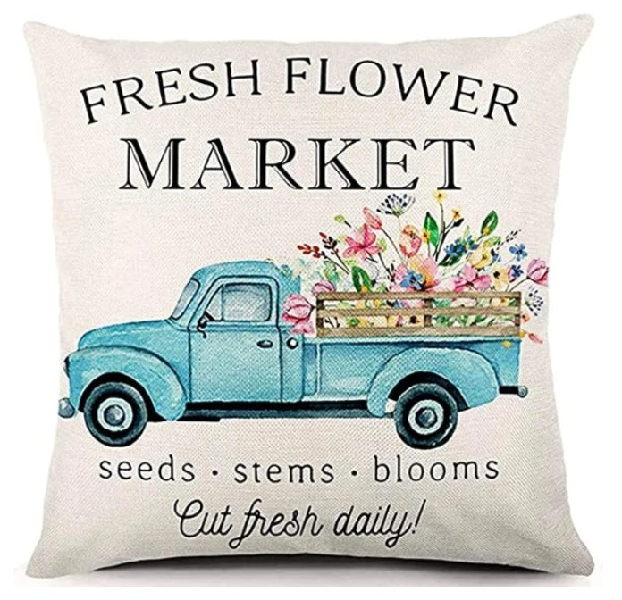 HKM-541587 Modern Minimalist Linen Pillowcase Set - Four 45x45cm Cushion Covers in Landscape Patterns