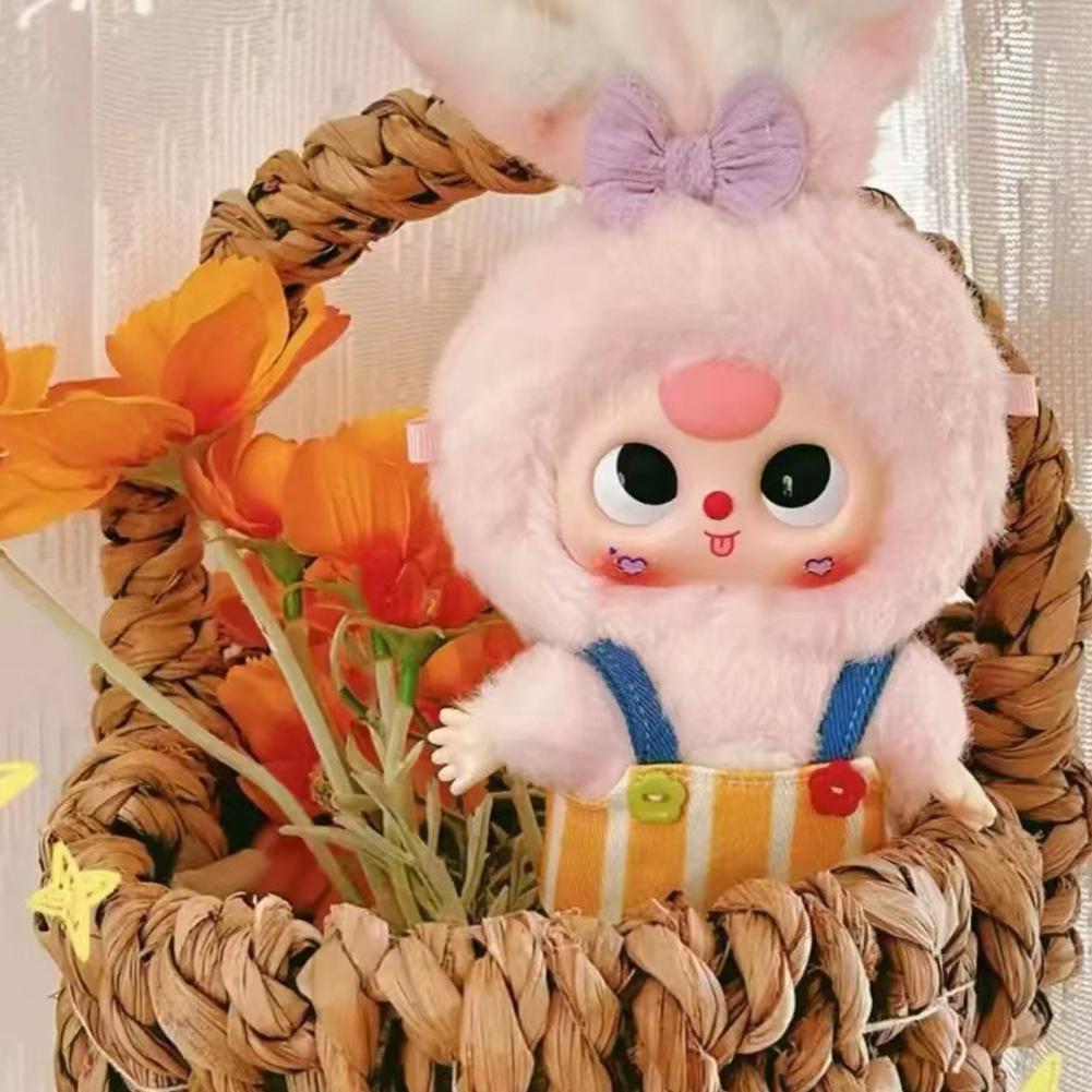 HKM-5417149 Plush Blind Box Doll Set - Creative Decorative Hangings, Cute and Fun Collectible Toys