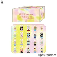 HKM-5417149 Plush Blind Box Doll Set - Creative Decorative Hangings, Cute and Fun Collectible Toys