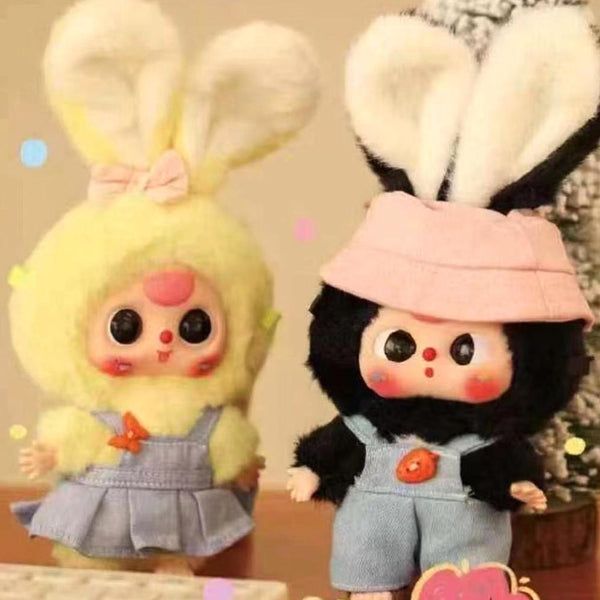 HKM-5417149 Plush Blind Box Doll Set - Creative Decorative Hangings, Cute and Fun Collectible Toys