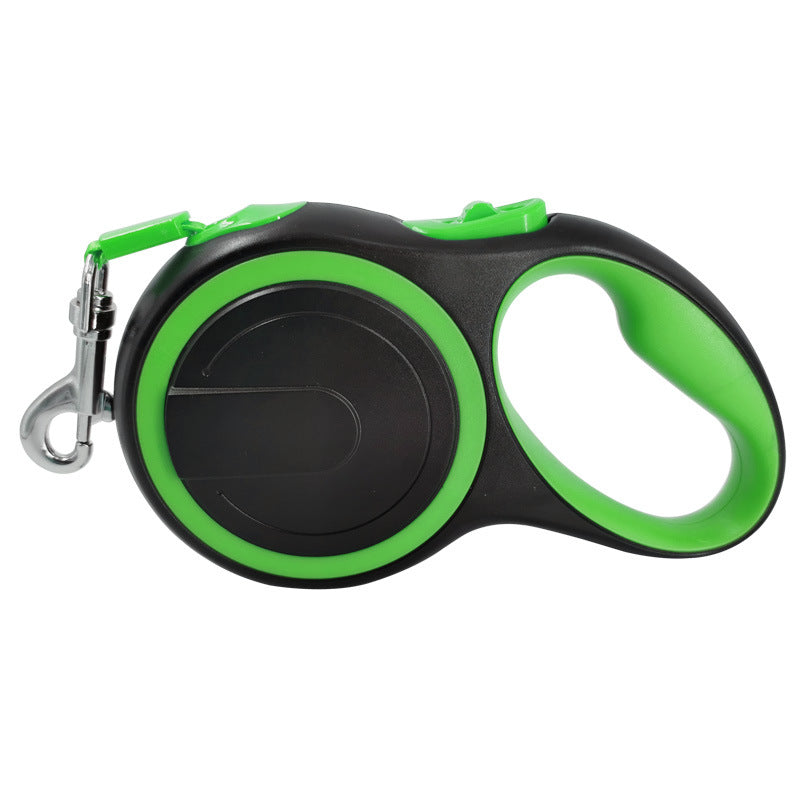 HKM-5417277 Retractable Telescopic Pet Leash for Small to Medium Dogs, Comfortable Handle, Adjustable Length