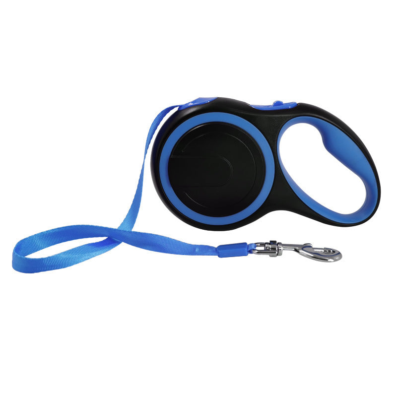 HKM-5417277 Retractable Telescopic Pet Leash for Small to Medium Dogs, Comfortable Handle, Adjustable Length