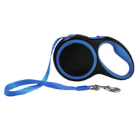 HKM-5417277 Retractable Telescopic Pet Leash for Small to Medium Dogs, Comfortable Handle, Adjustable Length