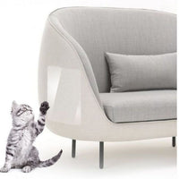 HKM-5417661 Transparent PVC Cat Scratch Stickers for Biting Fun - 15x100cm & 30x100cm Sizes Available