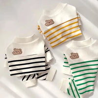 HKM-5418045 Lightweight Summer Anti-Lint Pet Apparel - Casual Belly Clothes for Cats and Dogs