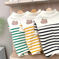 HKM-5418045 Lightweight Summer Anti-Lint Pet Apparel - Casual Belly Clothes for Cats and Dogs