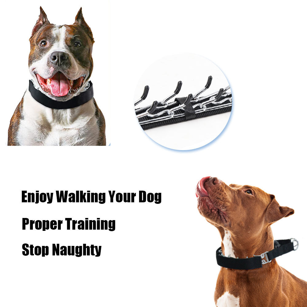 HKM-5419453 Dog Training Stimulation Chain Collar for Effective Pet Training and Control