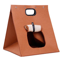 HKM-542035 Light Gray and Light Brown Breathable Wool Cat Litter for Medium Size Cats