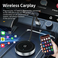 HKM-542099 Wireless CarPlay and Android Auto Adapter - Plug and Play USB Dongle for Smart Connectivity