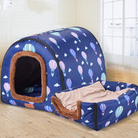 HKM-5423293 Portable Removable Dog House with Washable Fabric for Large Breeds