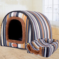 HKM-5423293 Portable Removable Dog House with Washable Fabric for Large Breeds