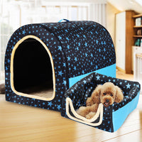 HKM-5423293 Portable Removable Dog House with Washable Fabric for Large Breeds