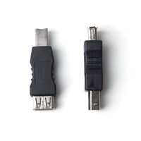 HKM-542419 USB Female to Printer Male Adapter Cable for Printers and Fax Machines