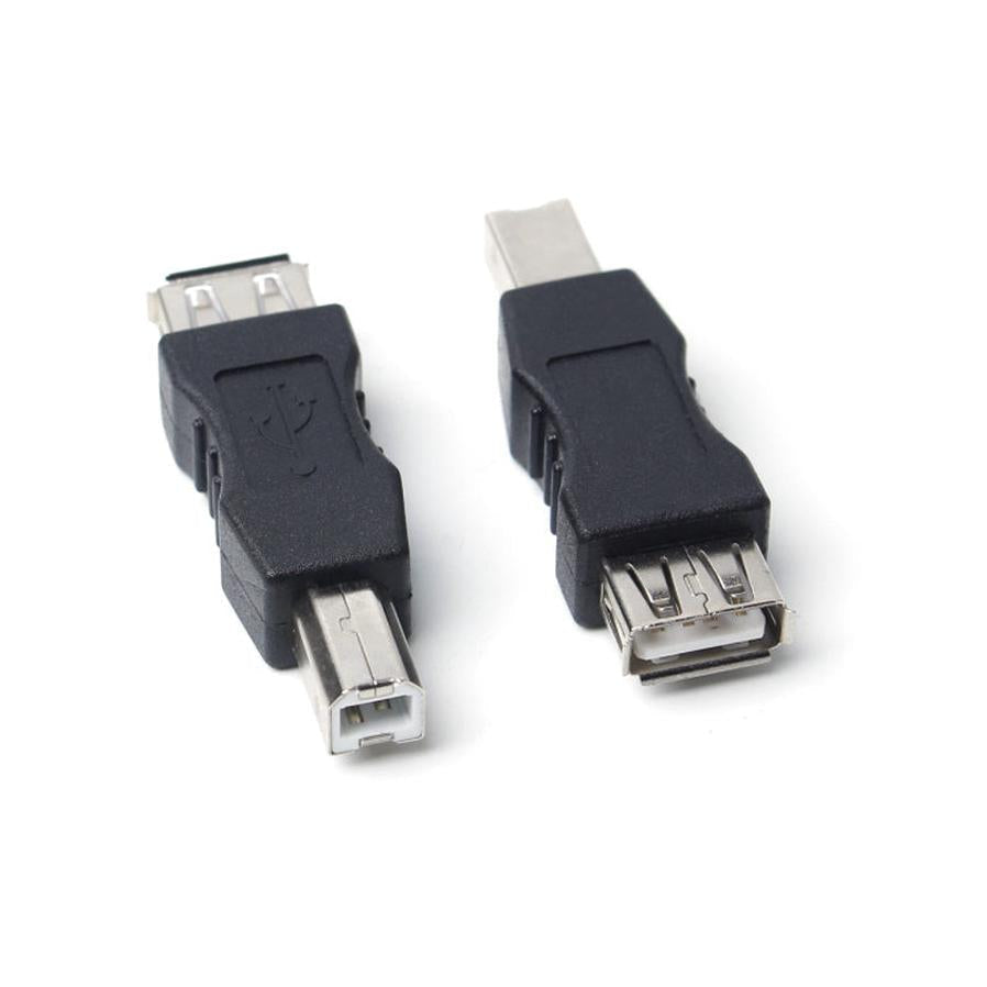 HKM-542419 USB Female to Printer Male Adapter Cable for Printers and Fax Machines