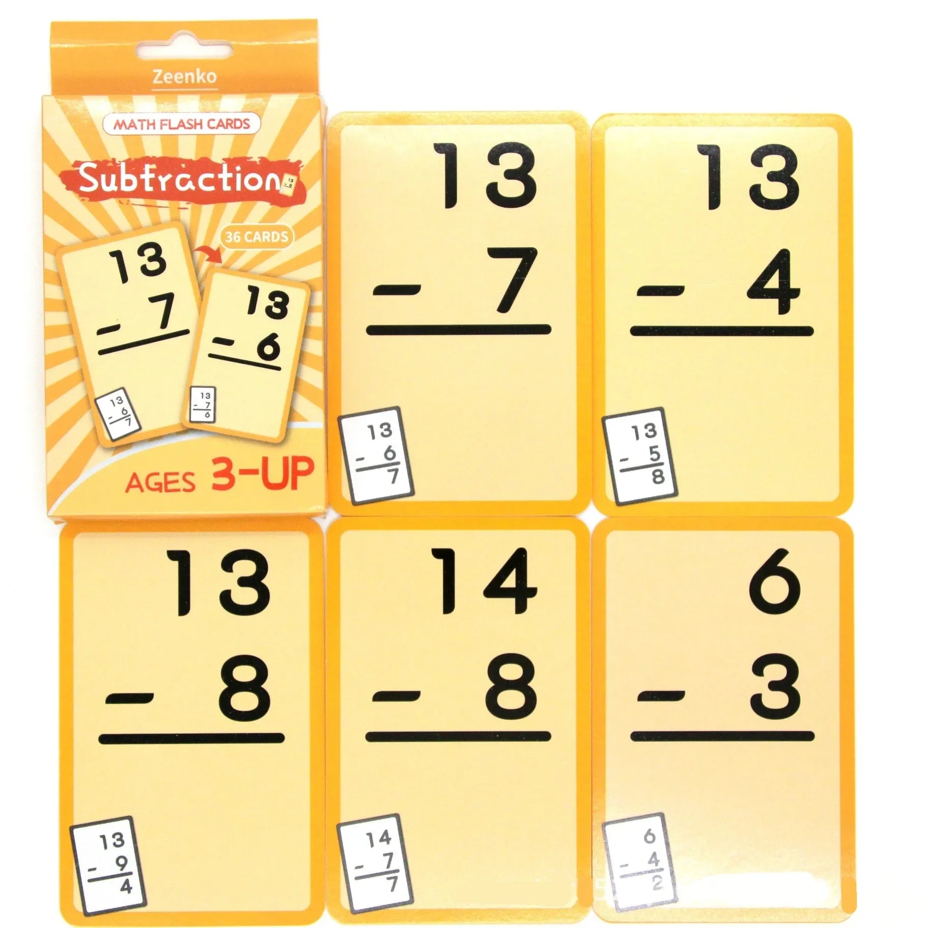 HKM-542483 Early Education Colour Flash Cards for Infant Cognitive Development and English Vocabulary Skills