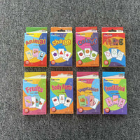 HKM-542483 Early Education Colour Flash Cards for Infant Cognitive Development and English Vocabulary Skills