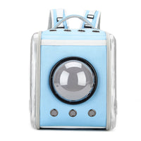 HKM-5425469 Transparent Space Capsule Pet Backpack - Foldable EVA Cat Carrier, Medium Soft Design (For Pets Up to 15 kg)