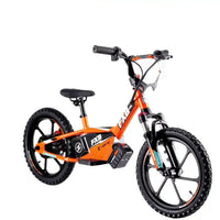 HKM-542611 16-Inch Kids Electric Bike, 350W Brushless Motor, 36V Battery, 30KM Range, Hydraulic Suspension, Ages 5-8 Years