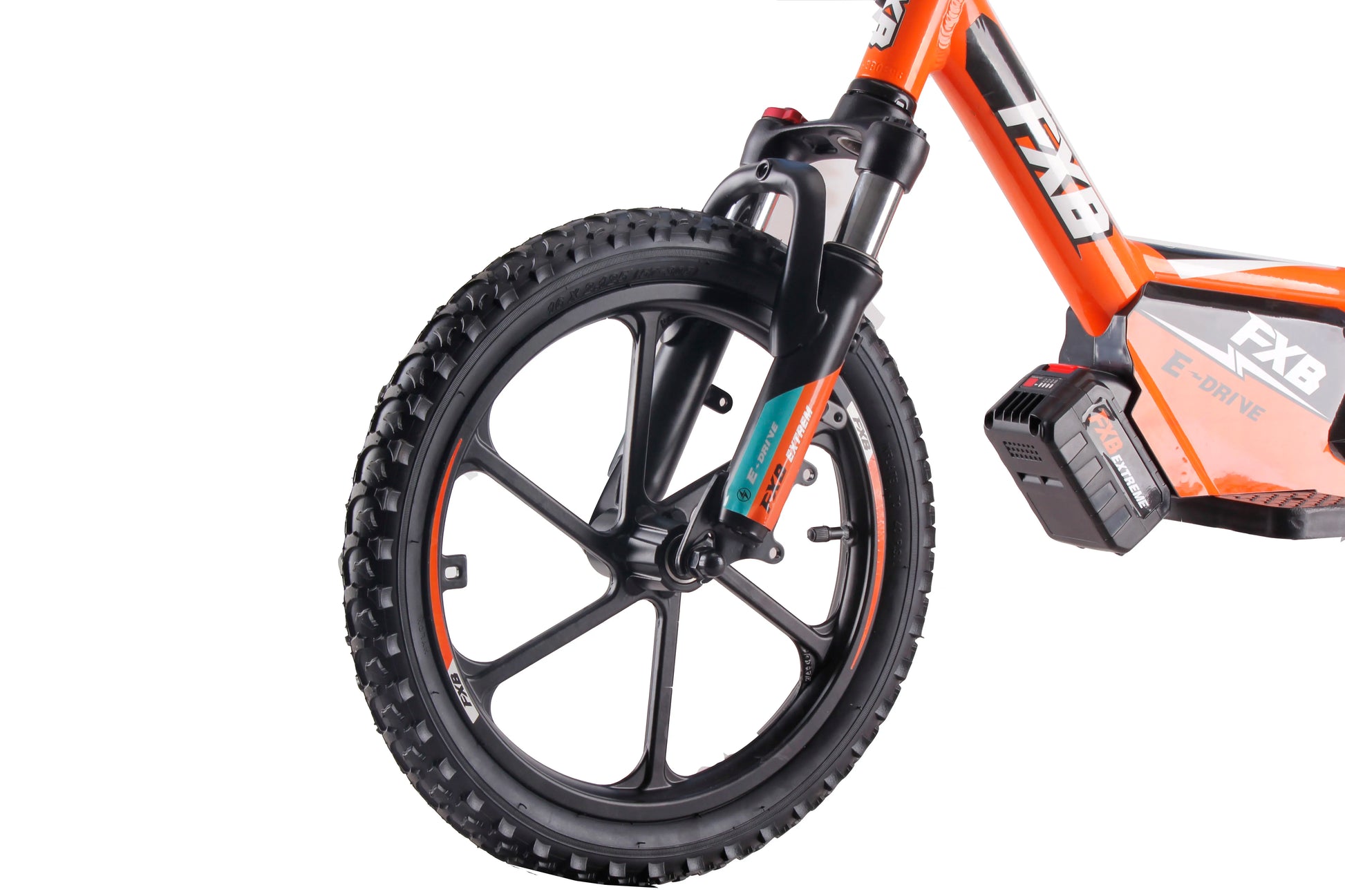 HKM-542611 16-Inch Kids Electric Bike, 350W Brushless Motor, 36V Battery, 30KM Range, Hydraulic Suspension, Ages 5-8 Years
